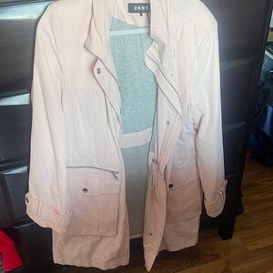 DKNY Women's Light Pink Utility Jacket